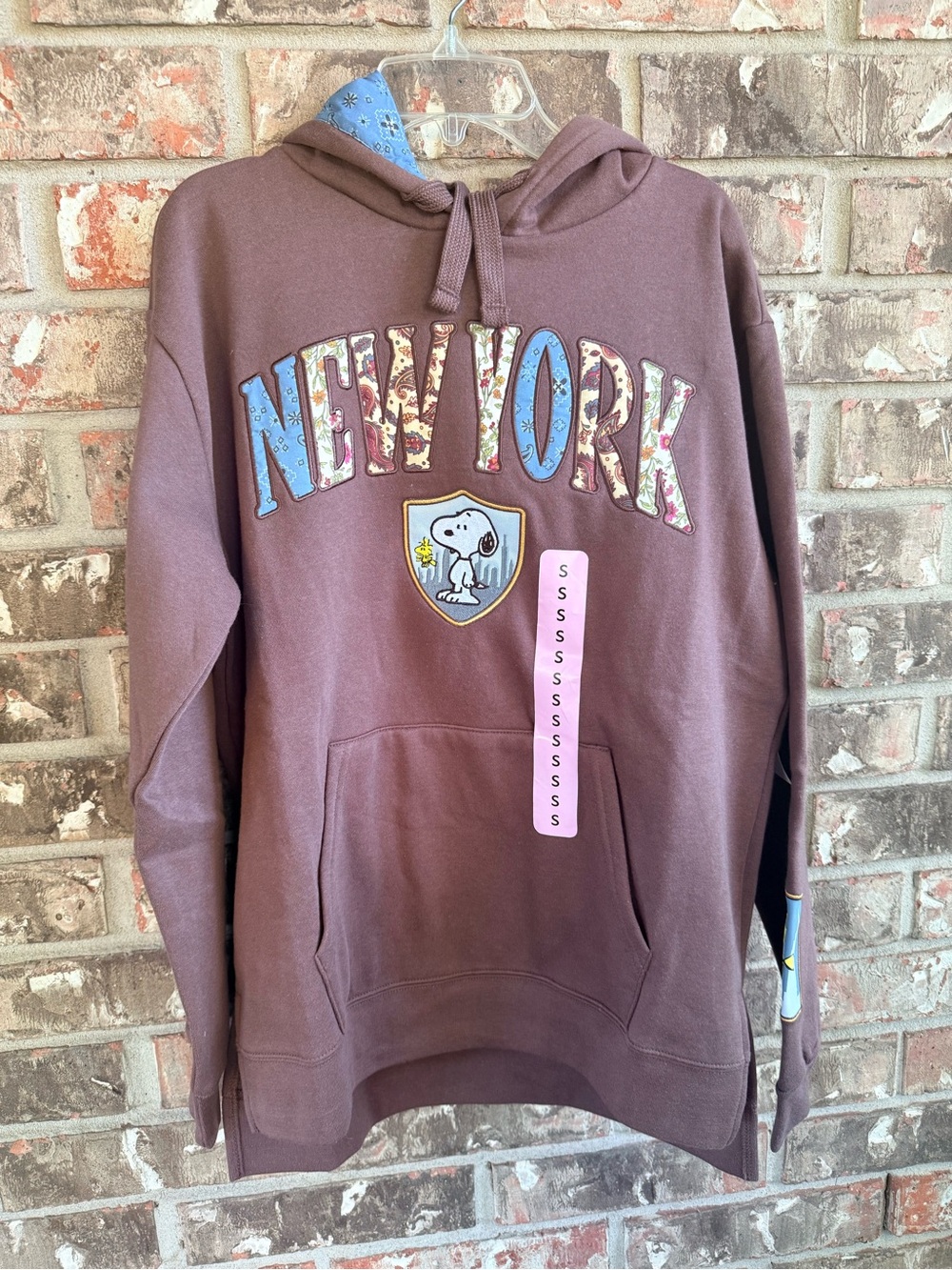 New York Snoopy Graphic Hoodie